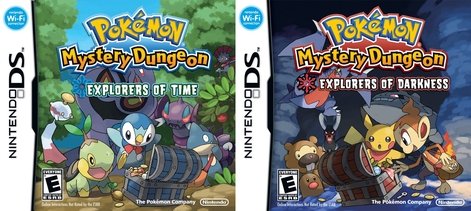 Pokémon Mystery Dungeon: Explorers of Time / Explorers of Darkness
